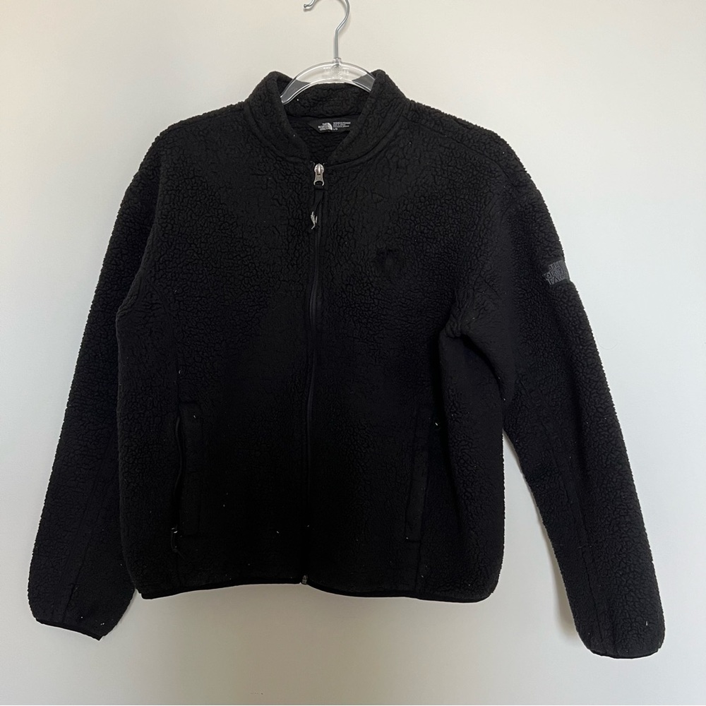 The North Face Black Fleece Zip up Jacket